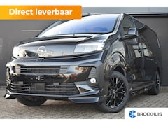 Opel Vivaro Electric - L3 75 kWh 3 Fase STX | Navigatie | Sportpakket | Vol-Leder | Betimmering | Achteruitrijcam