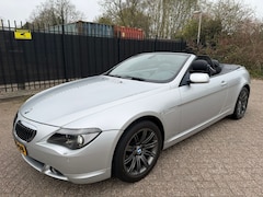 BMW 6-serie Cabrio - 650i High Executive Sportleer/Clima/Stoelverw/Navi/Cruise