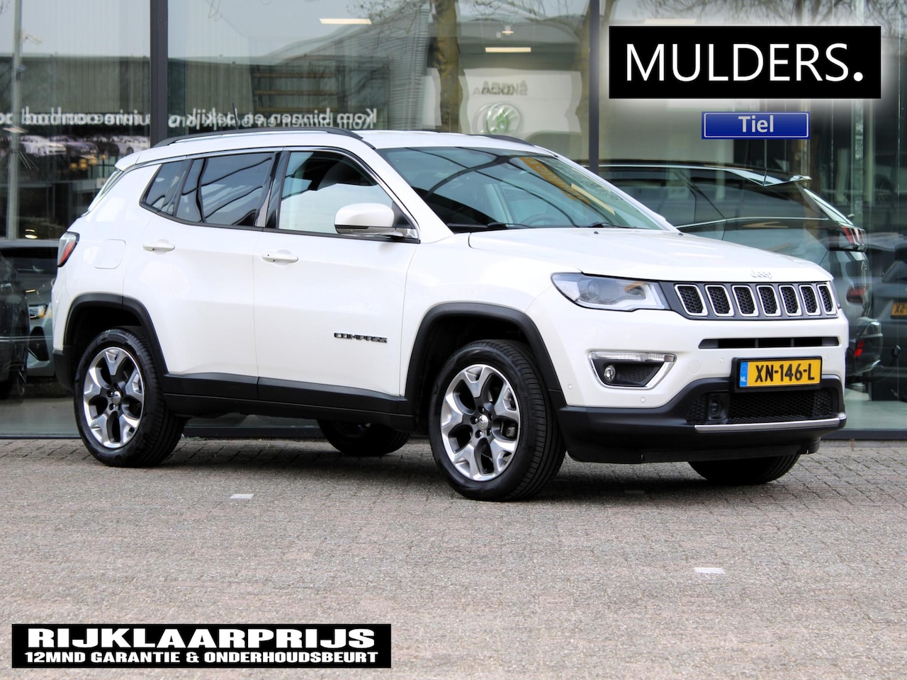 Jeep Compass - 1.4 MultiAir Limited 4x4 Automaat | Navi / Leder / Camera - AutoWereld.nl
