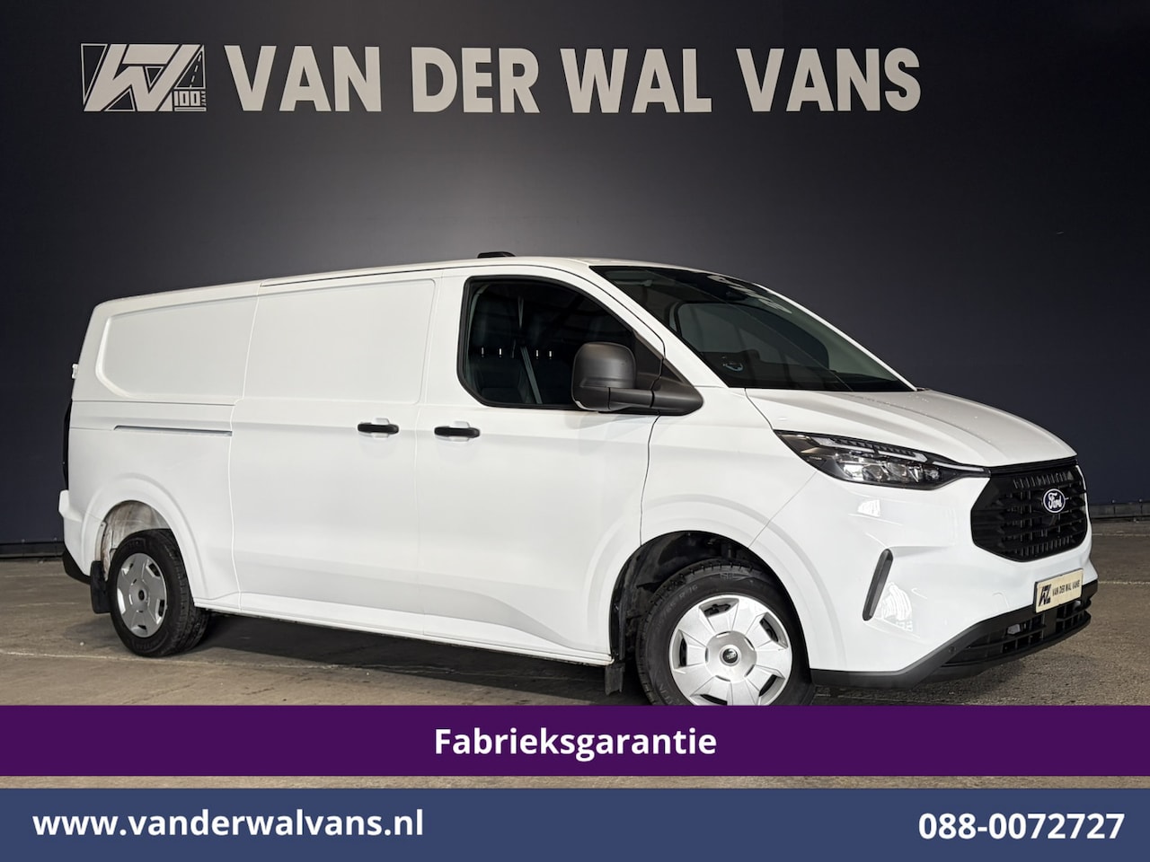 Ford Transit Custom - 2.0 TDCI 136pk L2H1 Fabrieksgarantie Euro6 Airco | Camera | Apple Carplay | LED Cruisecont - AutoWereld.nl