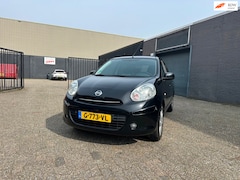 Nissan Micra - 1.2 Connect Edition Aut. Clima Cruise Navi Elek. Pakket PDC LM-Wielen APK NAP