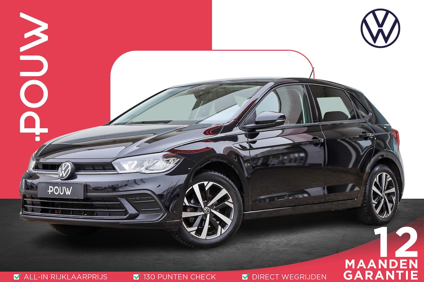 Volkswagen Polo - 1.0 TSI 95pk Life Business | Achteruitrijcamera | Parkeersensoren | Adaptive Cruise - AutoWereld.nl