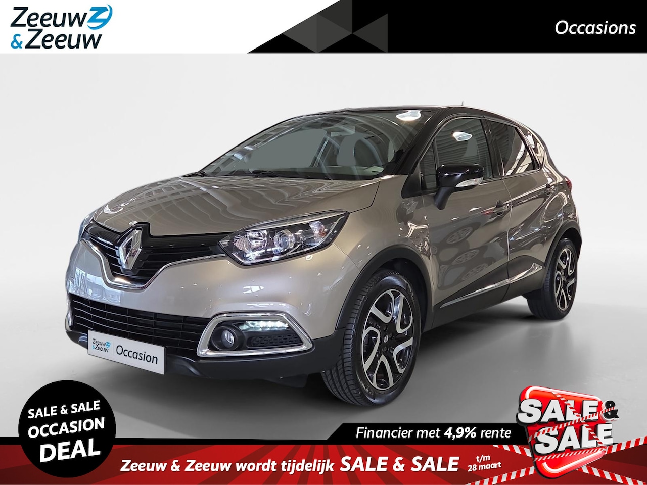 Renault Captur - 0.9 TCe Dynamique * Trekhaak * Camera * Cruise Control * LM Velgen * Navigatie * Keyless * - AutoWereld.nl