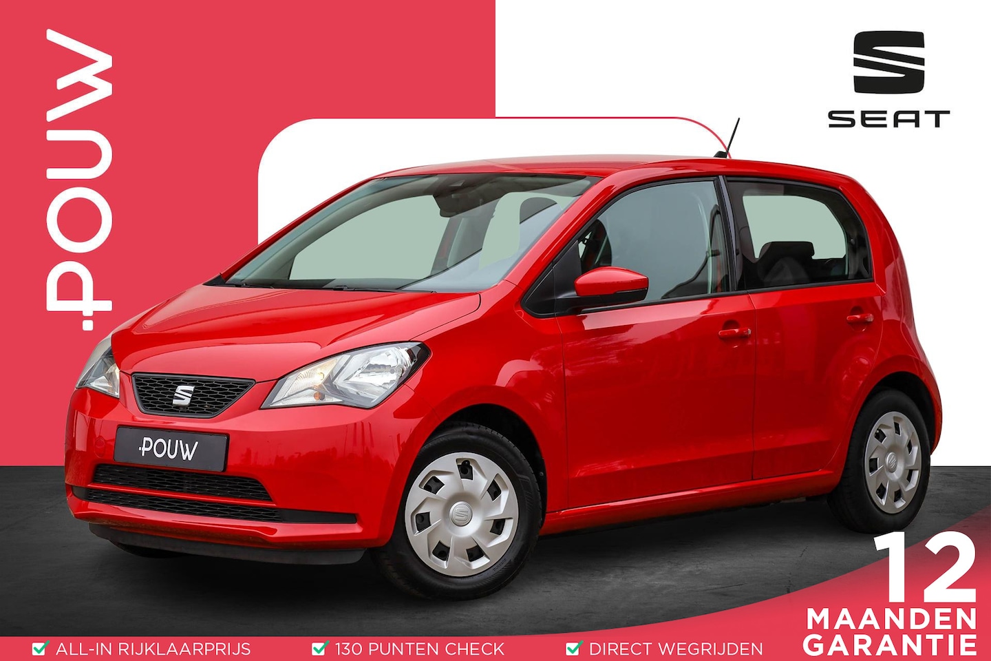 SEAT Mii Electric - 83pk | Cruise Control | parkeersensoren | DAB - AutoWereld.nl