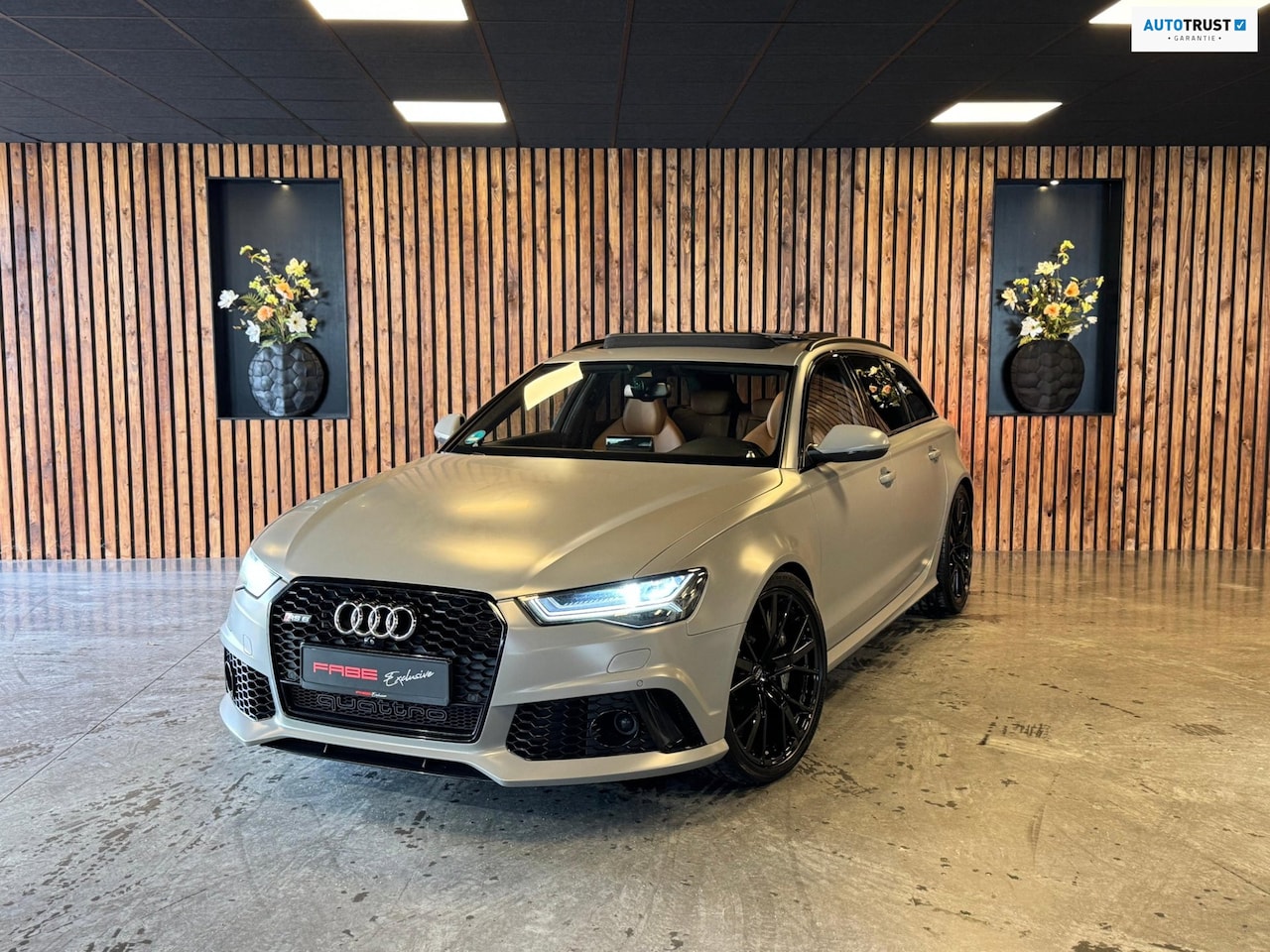 Audi A6 Avant - 4.0 TFSI RS6 quattro performance Pro Line Plus / Keramisch / Exlusive / B&O Advanced / Nac - AutoWereld.nl