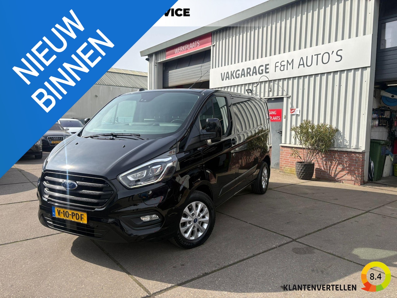 Ford Transit Custom - 340 1.0 EcoBoost L1H1 PHEV Trend Cruise, camera, stoelverwarming - AutoWereld.nl
