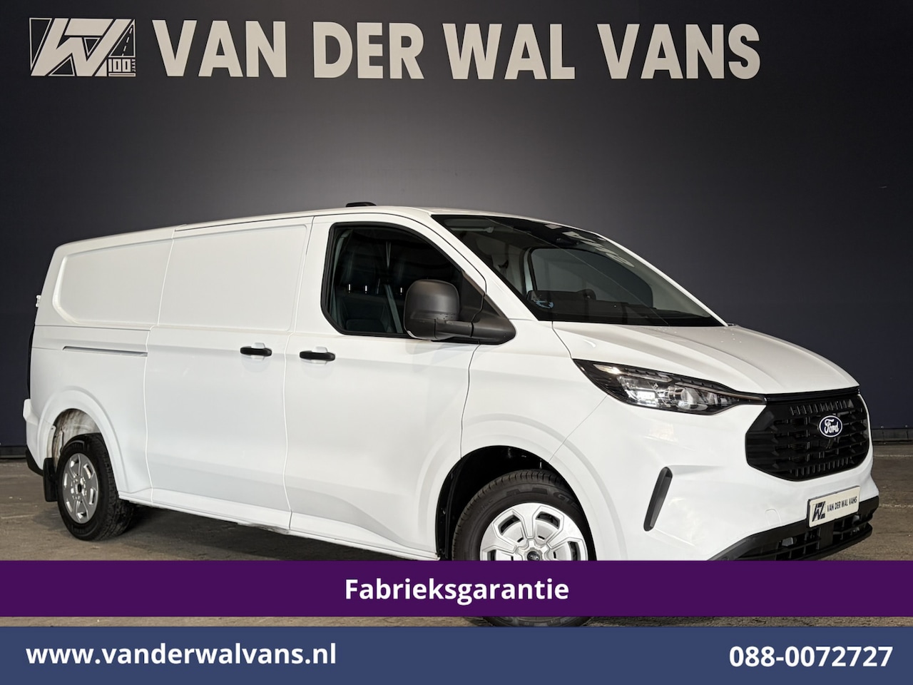 Ford Transit Custom - 2.0 TDCI 136pk L2H1 Fabrieksgarantie Euro6 Airco | Camera | Apple Carplay | LED Cruisecont - AutoWereld.nl