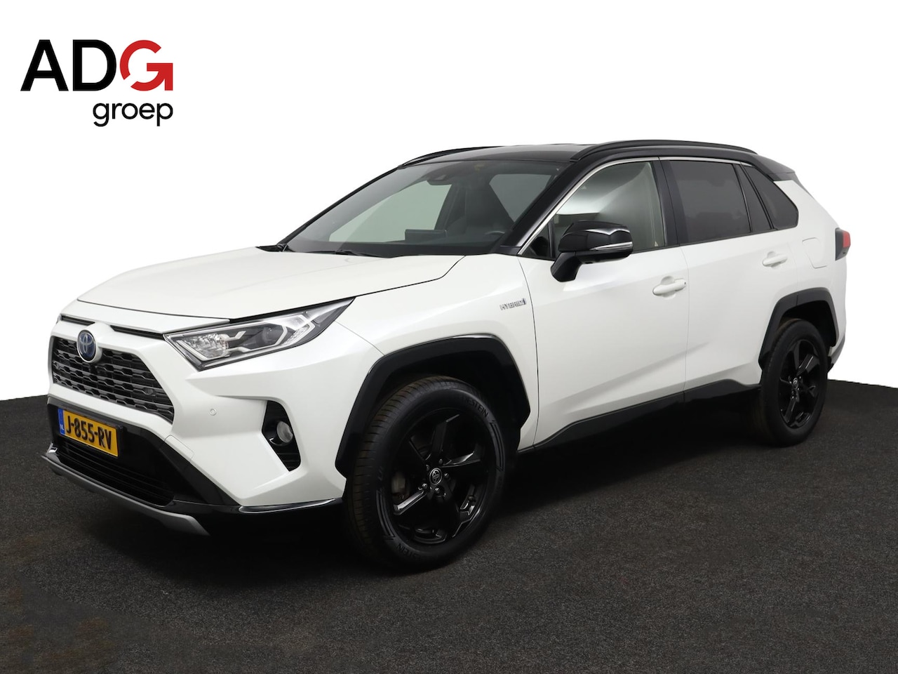 Toyota RAV4 - 2.5 Hybrid AWD Bi-Tone | 1650kg trekgewicht! | Electrische Achterklep | Parkeersensoren ro - AutoWereld.nl