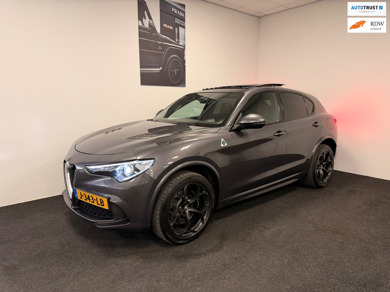Alfa Romeo Stelvio - 2.9 V6 AWD Quadrifoglio 510pk| Panorama - AutoWereld.nl