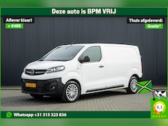Opel Vivaro - L2H1 | 1ste eigenaar | Airco | Cruise | PDC | 3-Zits | Trekhaak