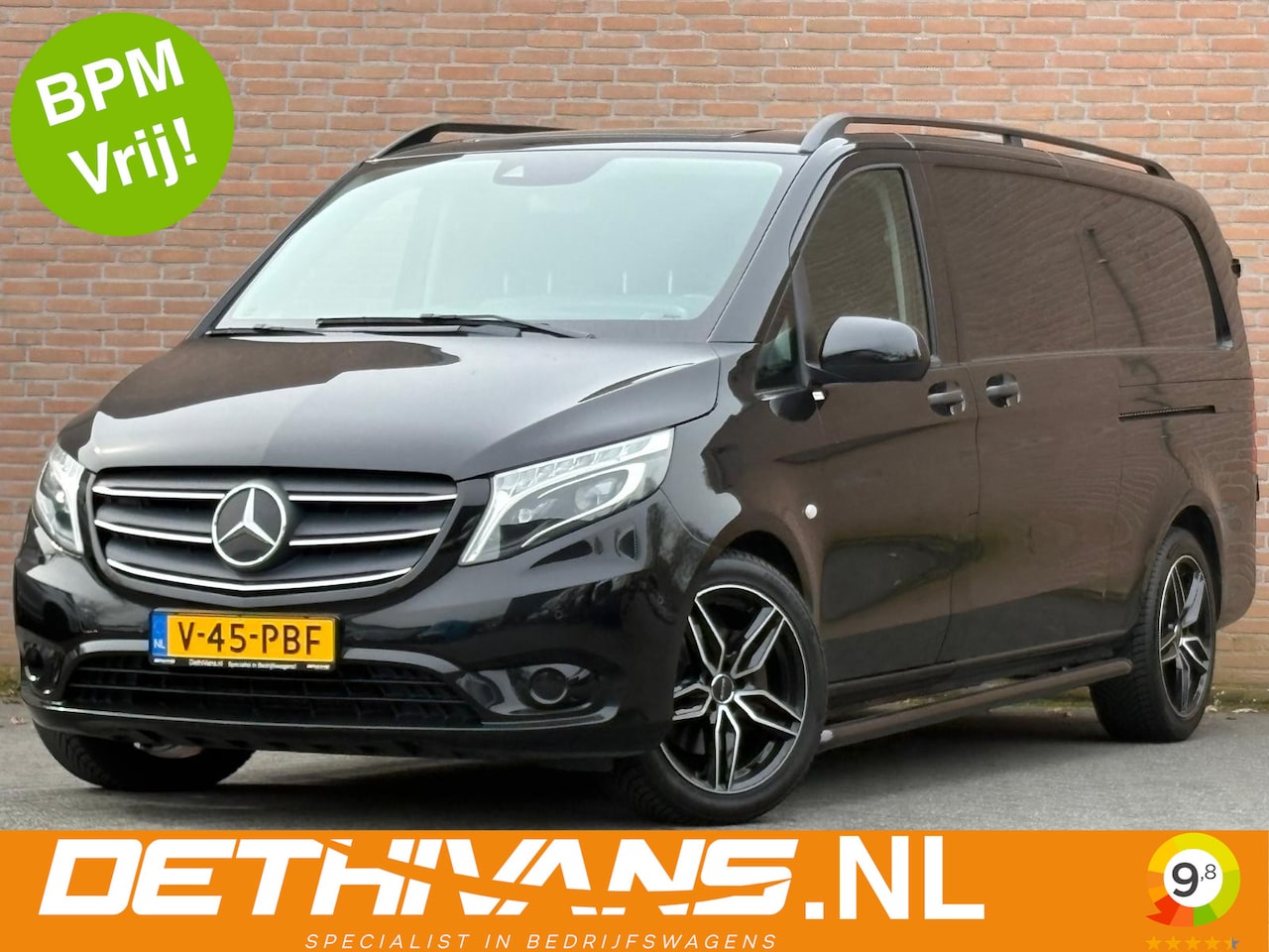 Mercedes-Benz Vito - 119CDI 190PK XL 9G-Tronic / Carplay / LED / 2.500kg Trekhaak - AutoWereld.nl