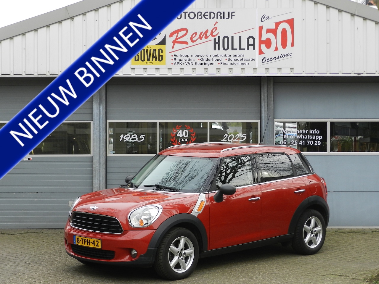 MINI Countryman - Mini 1.6 One Business Line Navi PDC Cruise contr LMV Metalliuc lak - AutoWereld.nl