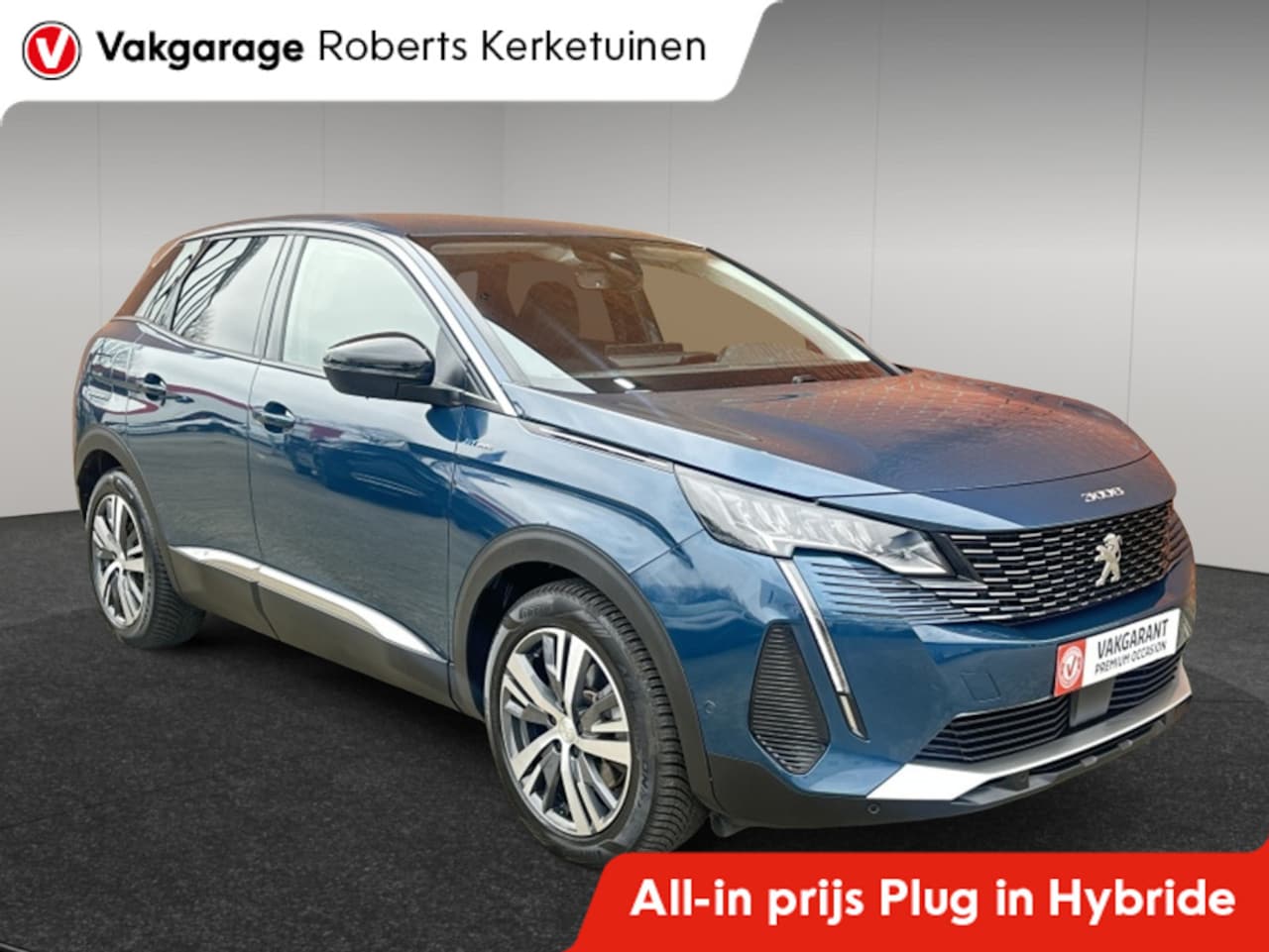 Peugeot 3008 - 1.6 HYbrid BlueLease Allure 225PK SOH 95% - AutoWereld.nl