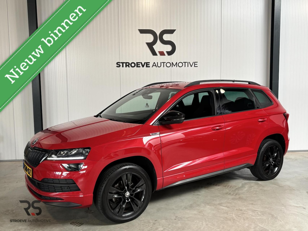 Skoda Karoq - 1.5 TSI ACT 150 pk DSG Sportline Buss | Navi | LED | Camera | ACC | Virtual | Keyless | 1e - AutoWereld.nl