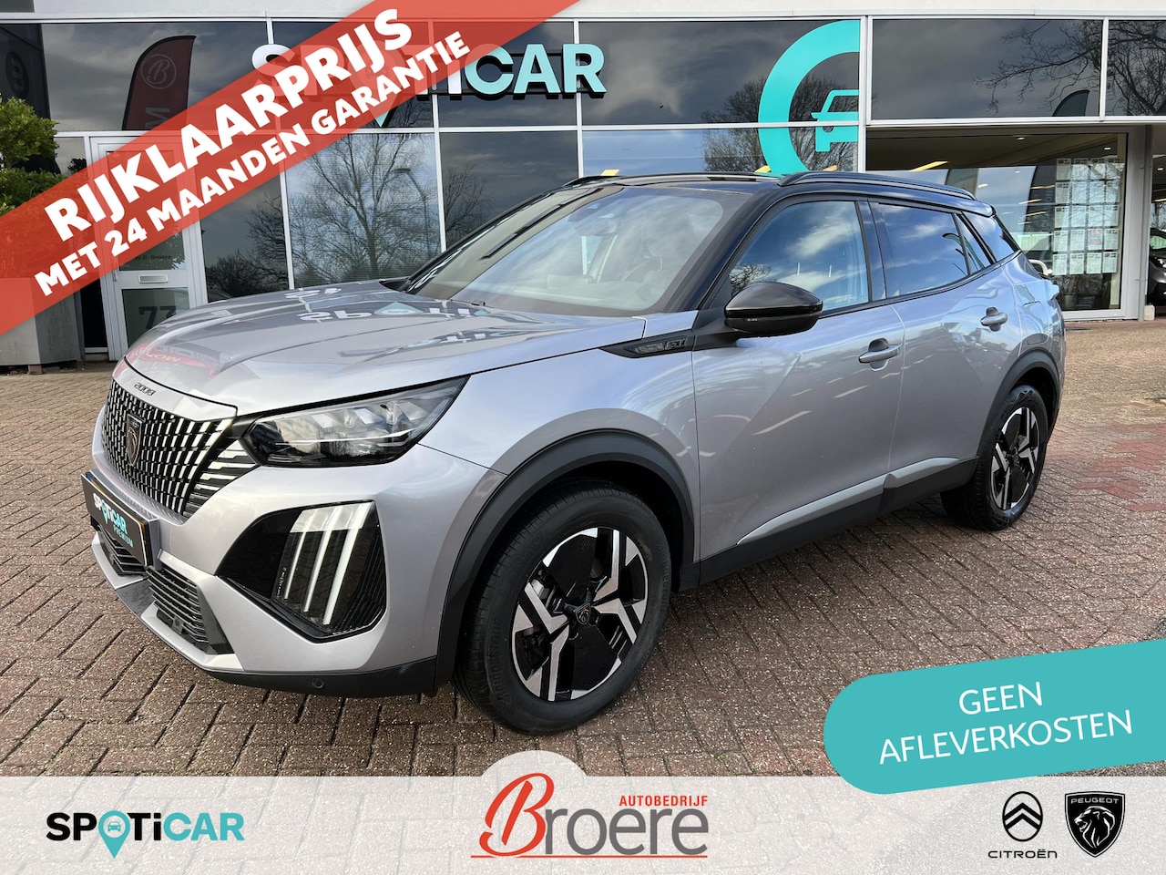 Peugeot 2008 - 1.2 Hybrid 145 GT e-DCS6 Automaat Two tone kleurencombi - AutoWereld.nl