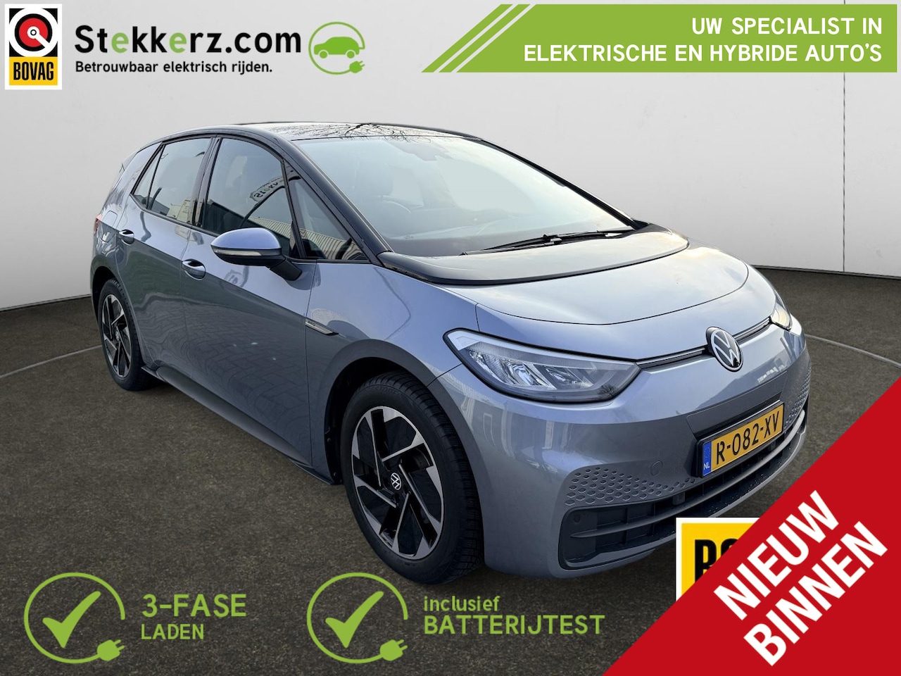 Volkswagen ID.3 - Pro 58 kWh | All-in prijs incl. 12 mnd BOVAG | Aviloo Accutest - AutoWereld.nl