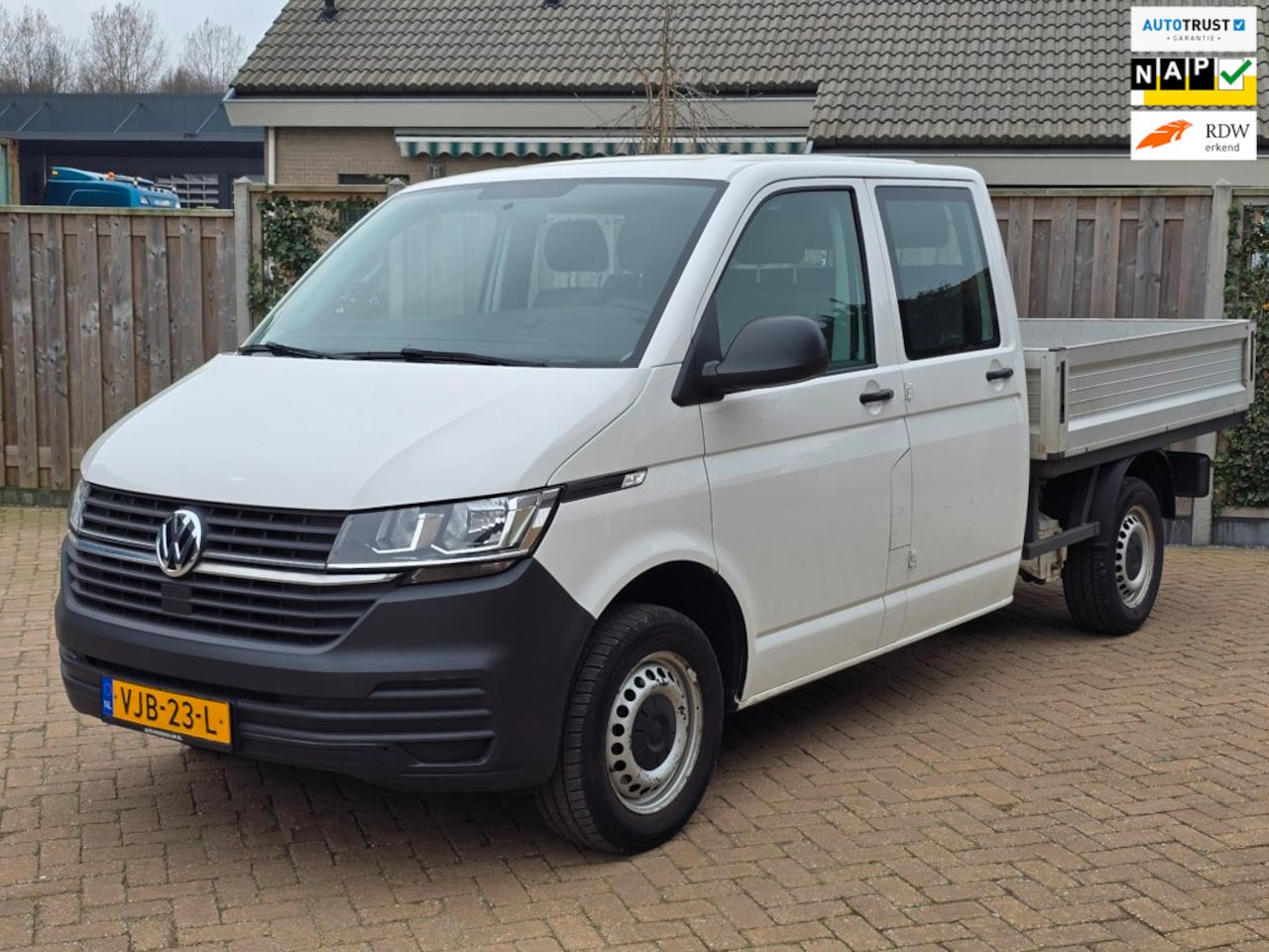 Volkswagen Transporter - 2.0 TDI L2H1 DC 2.0 TDI L2H1 DC NAP, AC, Tel. - AutoWereld.nl