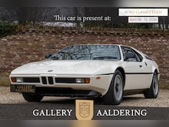BMW M1 - "The road legal homologation M1" Reconditioned for addition to private collection, Accompa