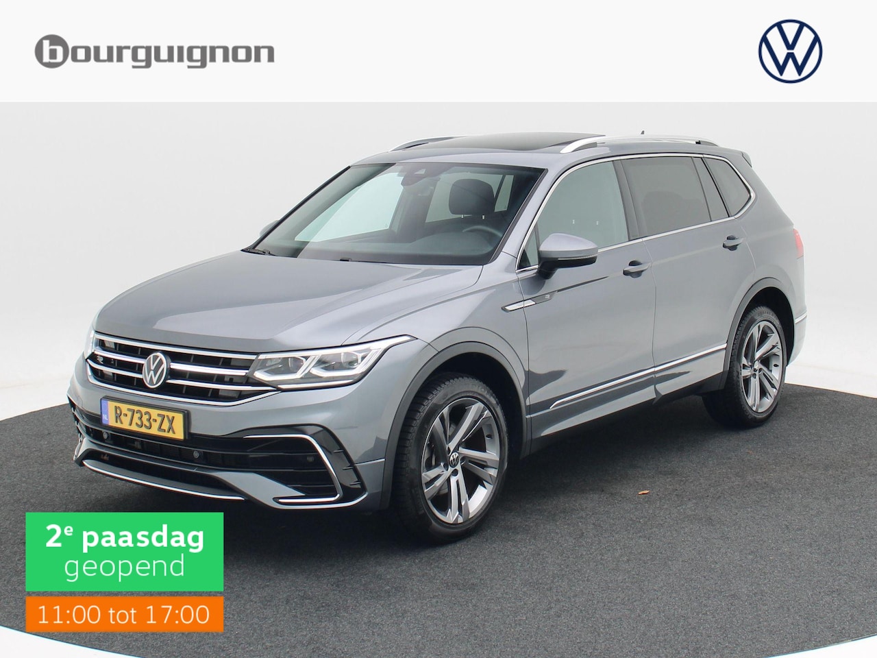 Volkswagen Tiguan Allspace - 1.5 TSi 150 Pk Automaat R-Line Business+ 7 Pers | Panorama Dak | Stoel/Stuur Verwarming | - AutoWereld.nl
