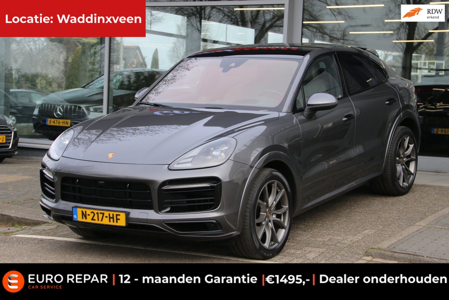 Porsche Cayenne Coupé - 3.0 E-Hybrid BURMESTER ACHTERASBES. BTW-AUTO! - AutoWereld.nl