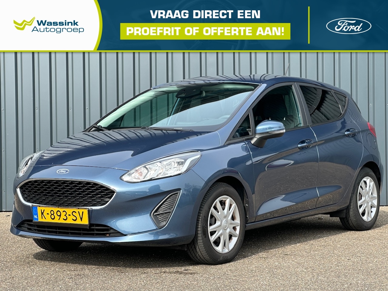 Ford Fiesta - 1.0 EcoBoost 95pk 5dr Connected I NL Auto I Carplay I Cruise Control I - AutoWereld.nl