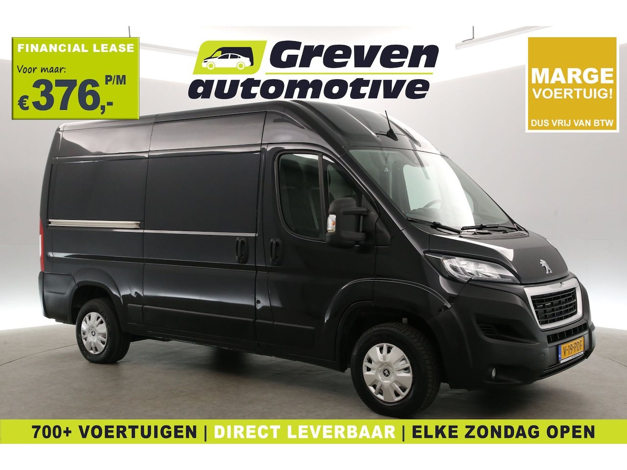 Peugeot Boxer - 2.2 BlueHDI L2H2 | MARGE | Airco | Cruise | Camera | 3 Zits | Navi | Parkeersens. - AutoWereld.nl