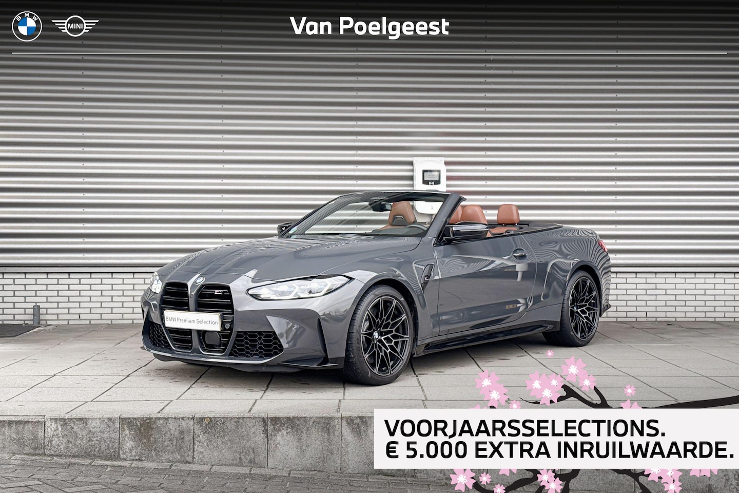 BMW 4-serie Cabrio - M4 xDrive Competition Safety Pack / Adaptief M Onderstel / Comfort Access / Stoelventilati - AutoWereld.nl
