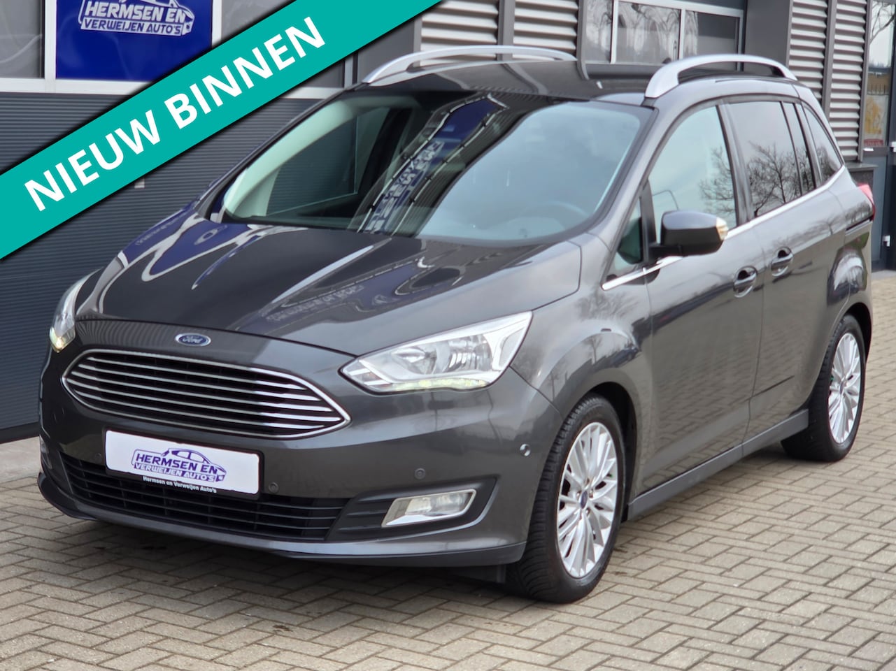 Ford Grand C-Max - 1.0 EcoBoost 125pk Titanium 7 persoons - AutoWereld.nl