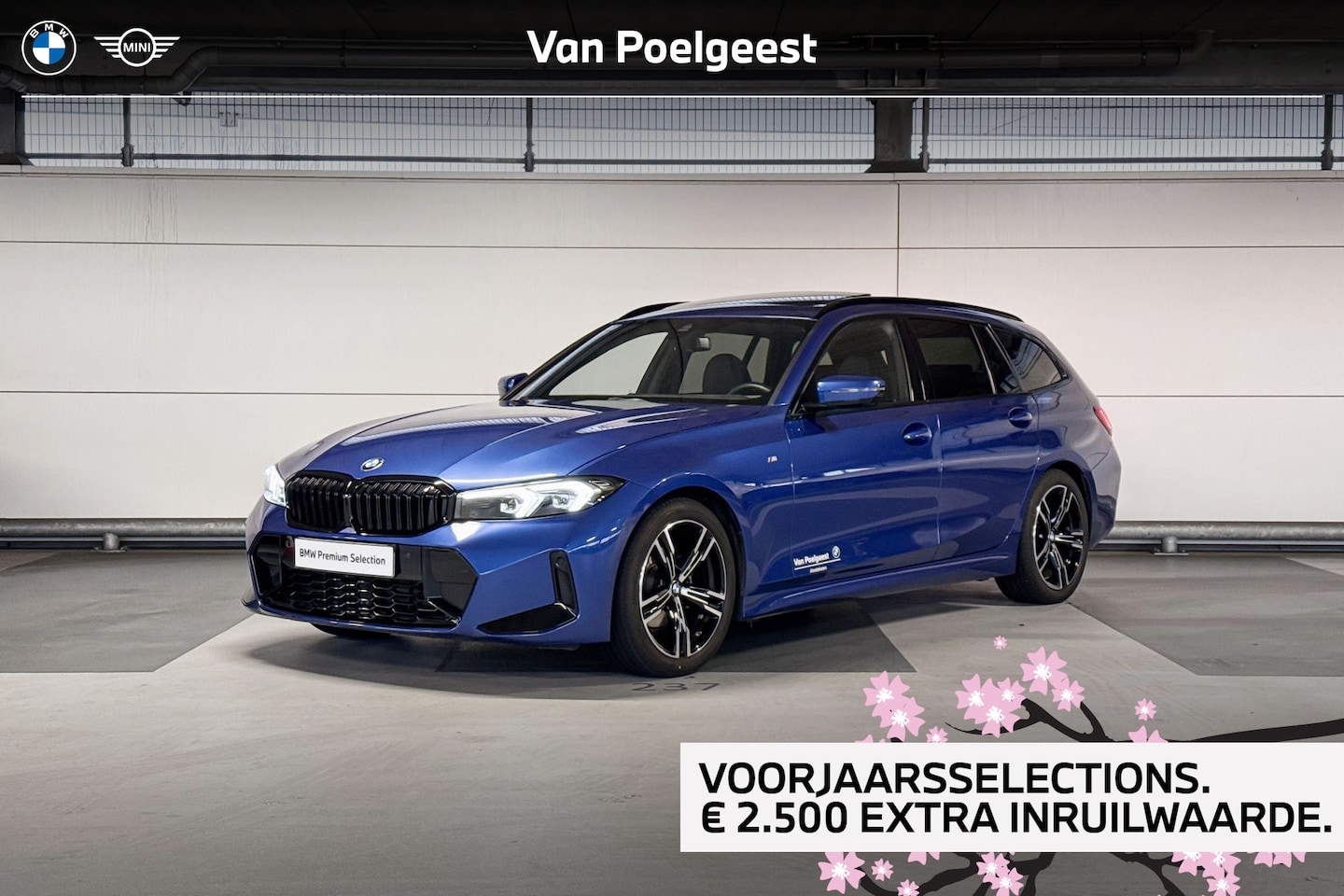 BMW 3-serie Touring - 318i | Selections | Glazen panoramadak | M Sportonderstel | Selections 2500 - AutoWereld.nl