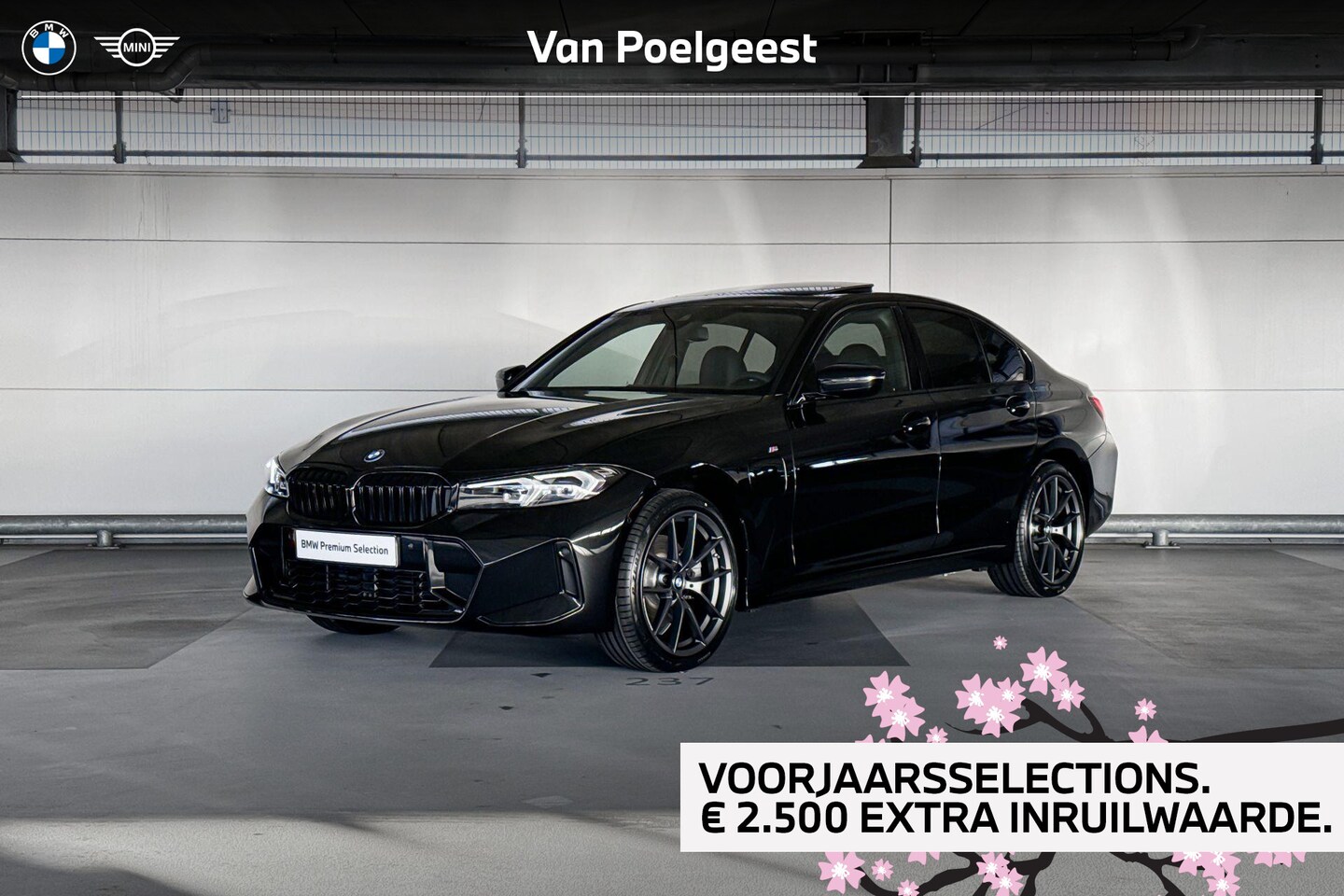 BMW 3-serie - Sedan 320e | M Sportpakket | Trekhaak met elektrisch wegklapbare kogel | Selections 2500 - AutoWereld.nl