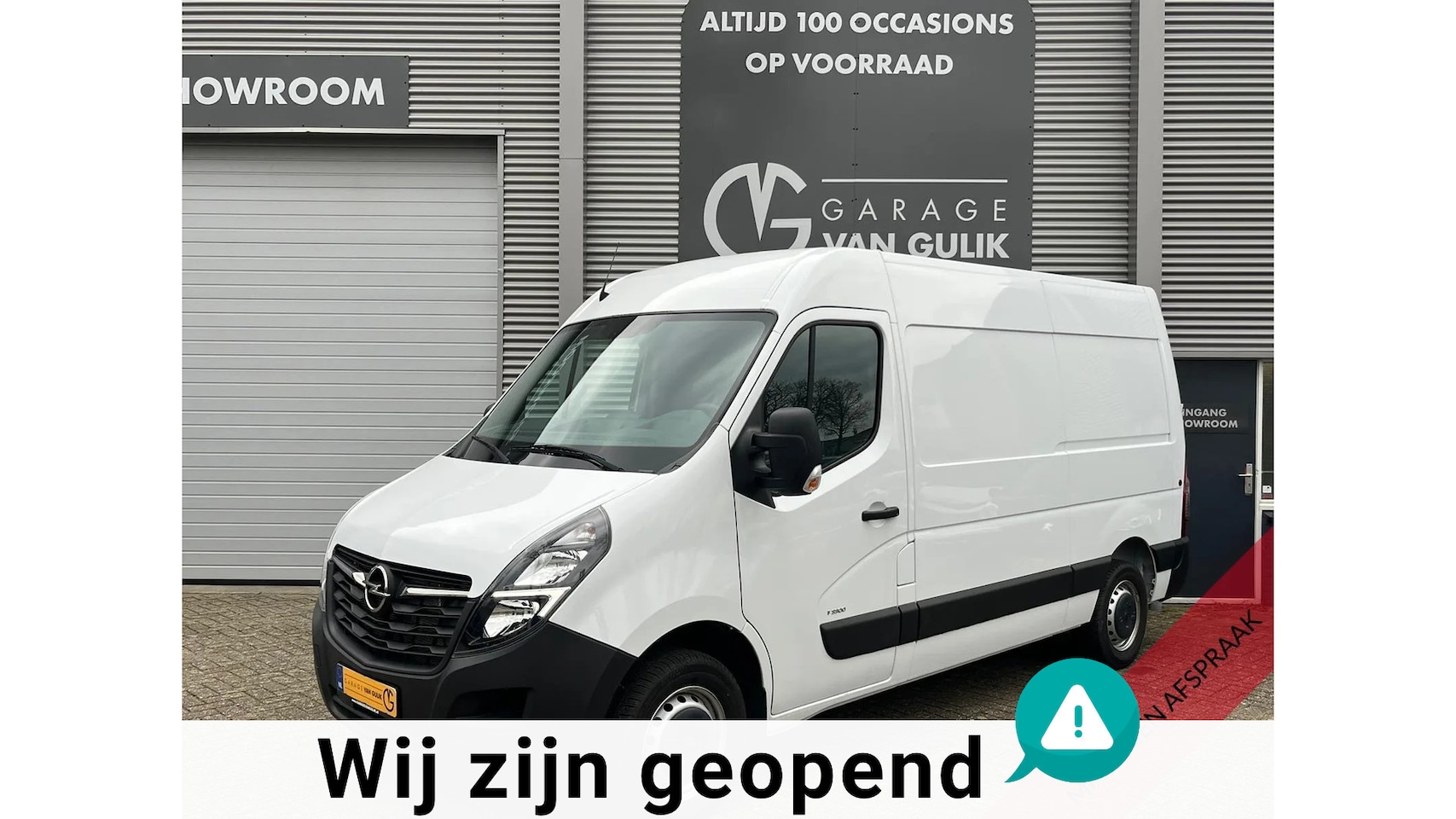 Opel Movano - L2H2 2.3 cdti 136PK F3300 Airco,Navi,Bluetooth,Usb/Aux,PdcV+A,Camera,3zits,Armsteun, - AutoWereld.nl