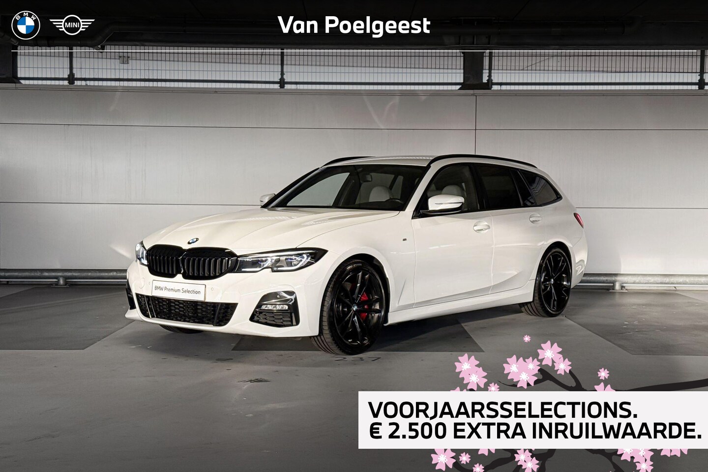 BMW 3-serie Touring - 318i M-Sport M-Sport / 19inch / Getinte ramen / Hifi Audio systeem / Stoelverwarming | Sel - AutoWereld.nl