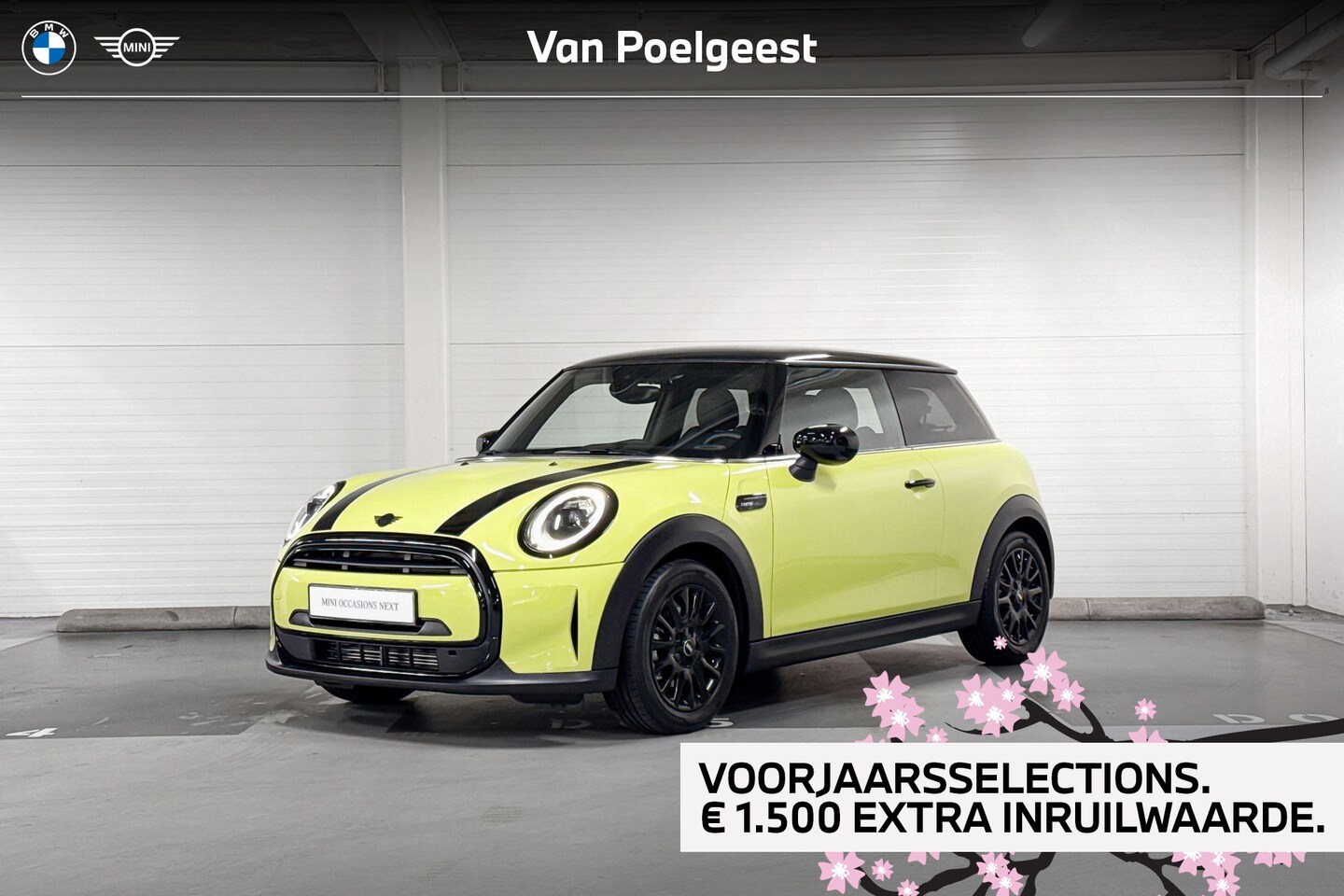 MINI Cooper - 3-deurs | Sfeerverlichting | Park Distance Control | Apple CarPlay | Selections 1500 - AutoWereld.nl