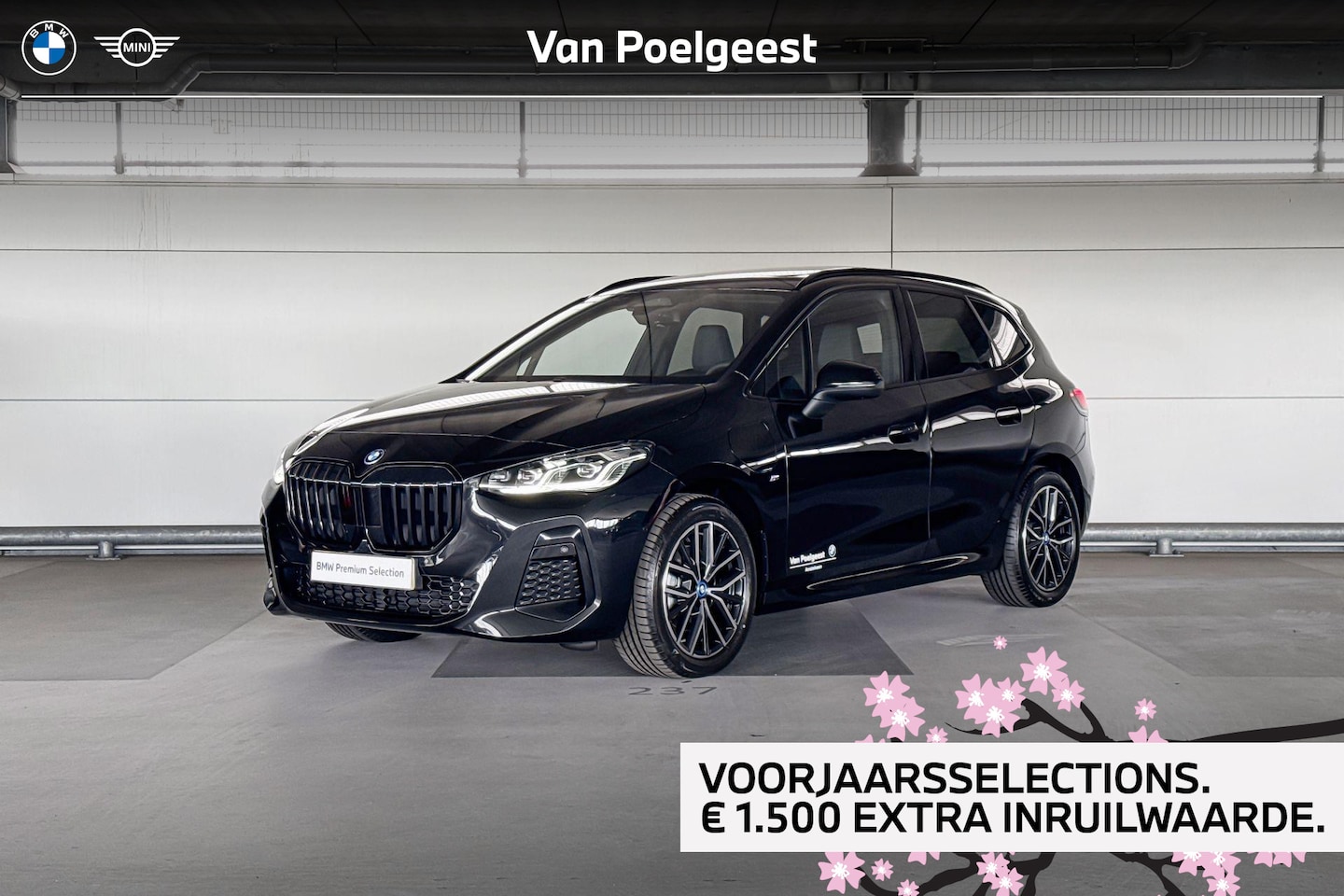 BMW 2-serie Active Tourer - 225e xDrive | Selections | Stuurwielrand verwarmd | Glazen panoramadak | Selections 1500 - AutoWereld.nl
