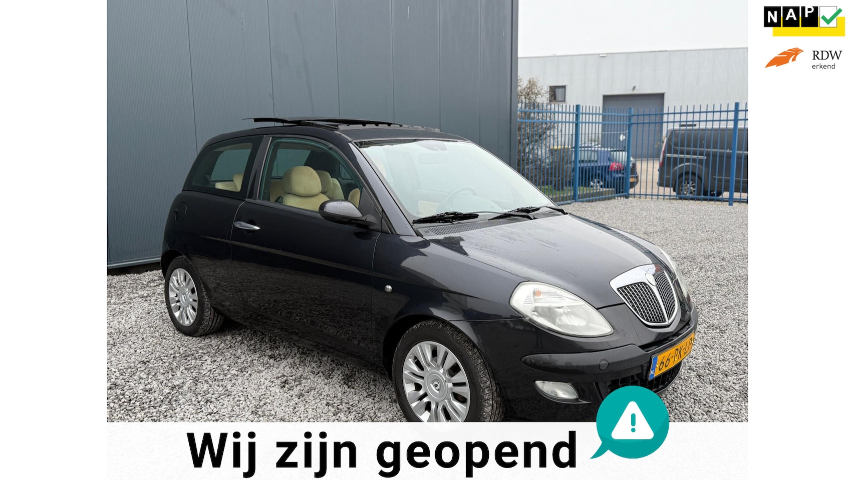 Lancia Y(psilon) - Ypsilon 1.4-16V Platino AUTOMAAT!CRUISE!PANO!CLIMA!KOOPJE! - AutoWereld.nl