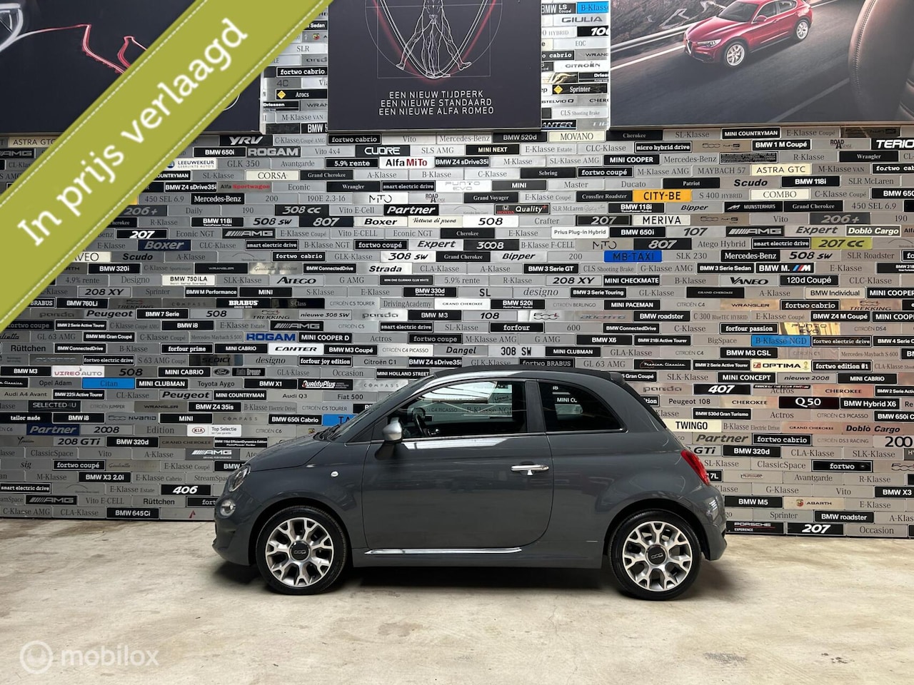 Fiat 500 C - 1.0 Hybrid Rockstar Cabrio - AutoWereld.nl
