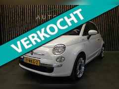 Fiat 500 C - 1.2 Cabrio Automaat bruin Leder