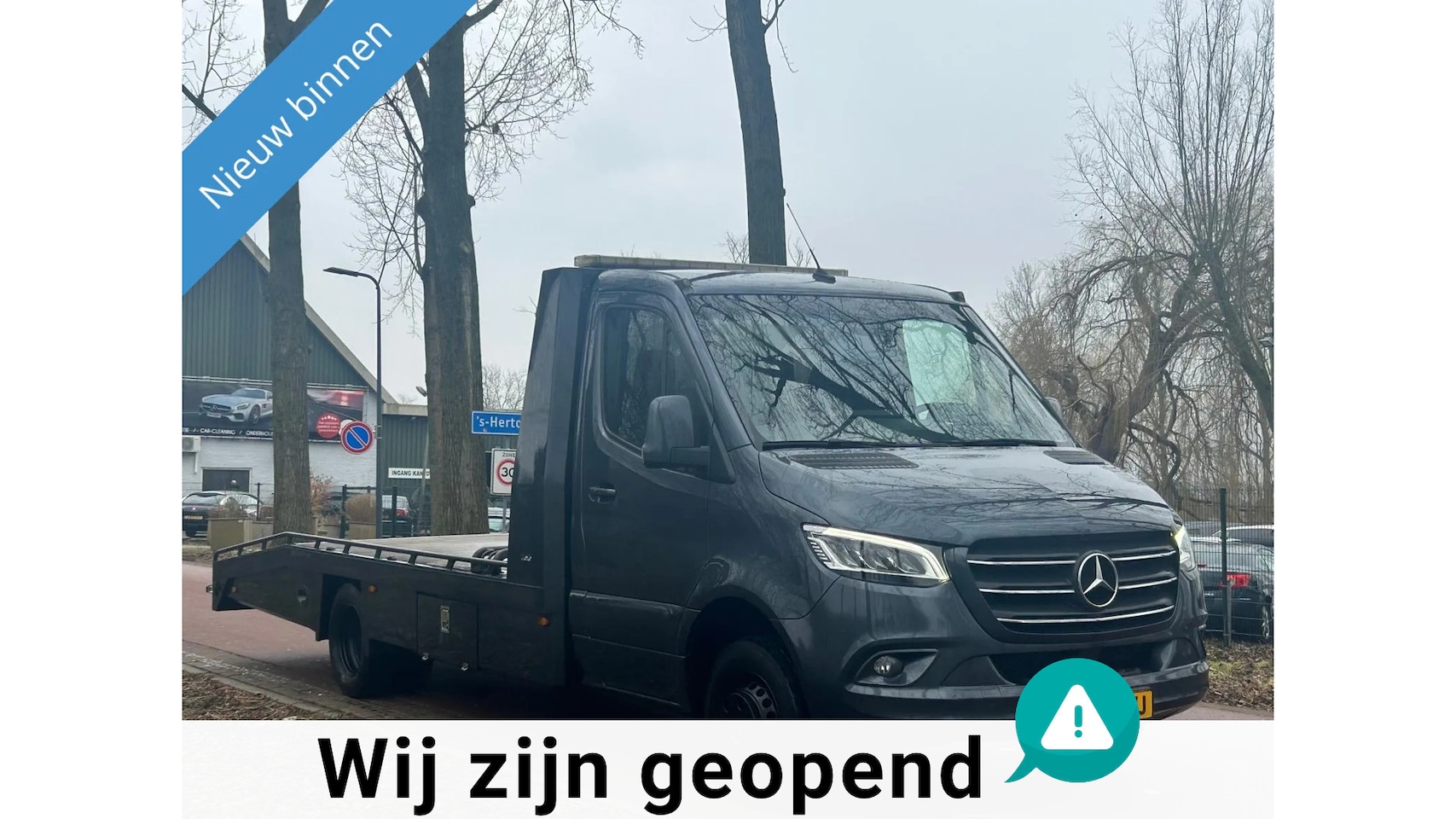 Mercedes-Benz Sprinter - 516 2.2 CDI OPRIJWAGEN!TIJHOF!XENON!AUTOMAAT! - AutoWereld.nl