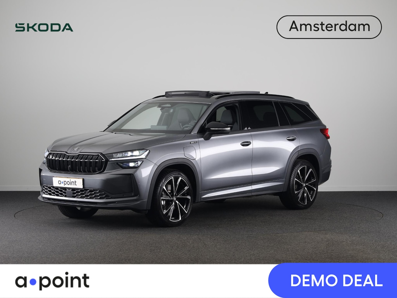 Skoda Kodiaq - 1.5 TSI PHEV Sportline Business 204pk | 20 inch | Trekhaak | Panoramadak | Winter pakket | - AutoWereld.nl