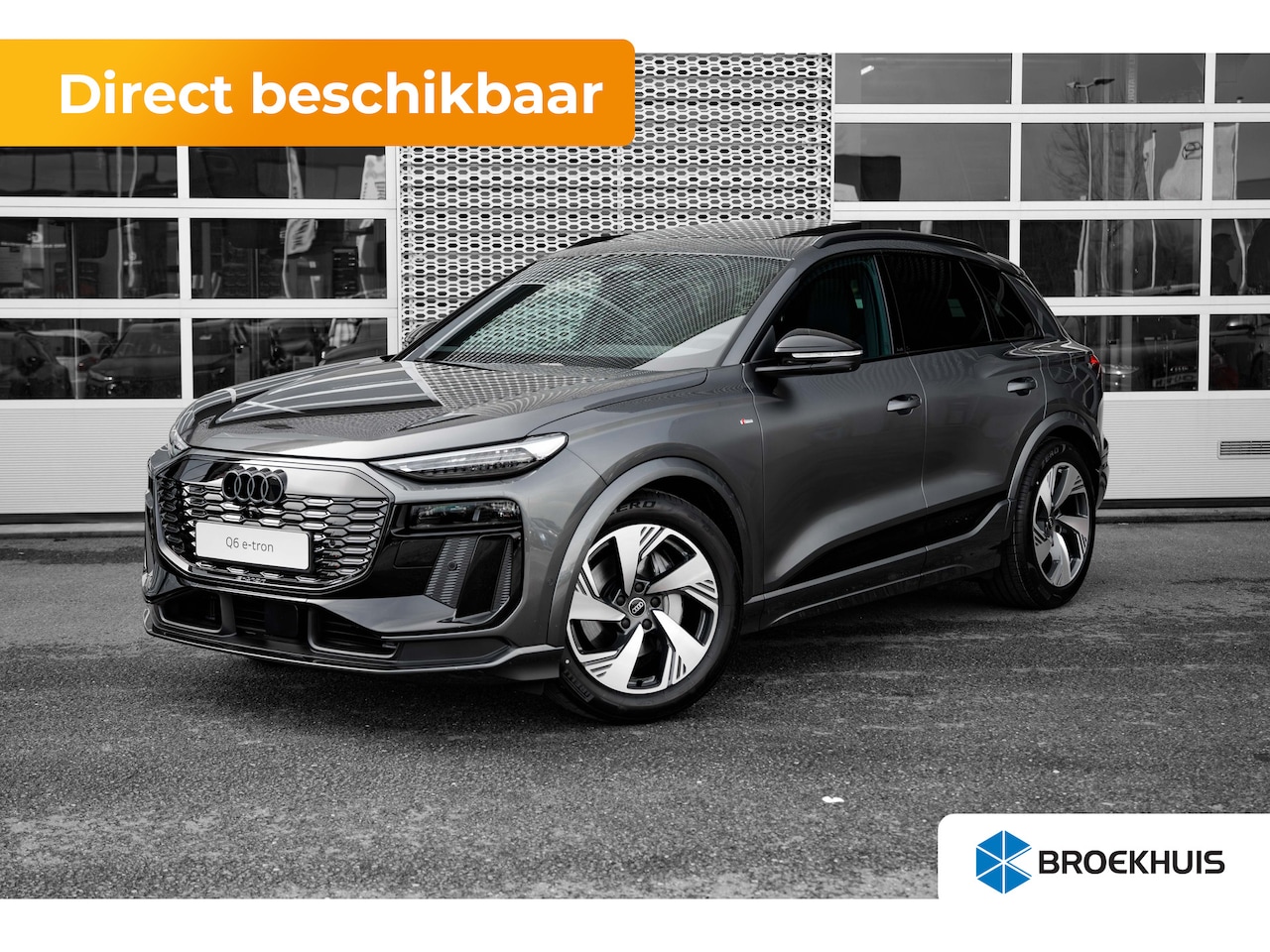 Audi Q6 e-tron - S edition, (2025) | Adaptive air suspension | Adaptive cruise control | Audi sound system - AutoWereld.nl