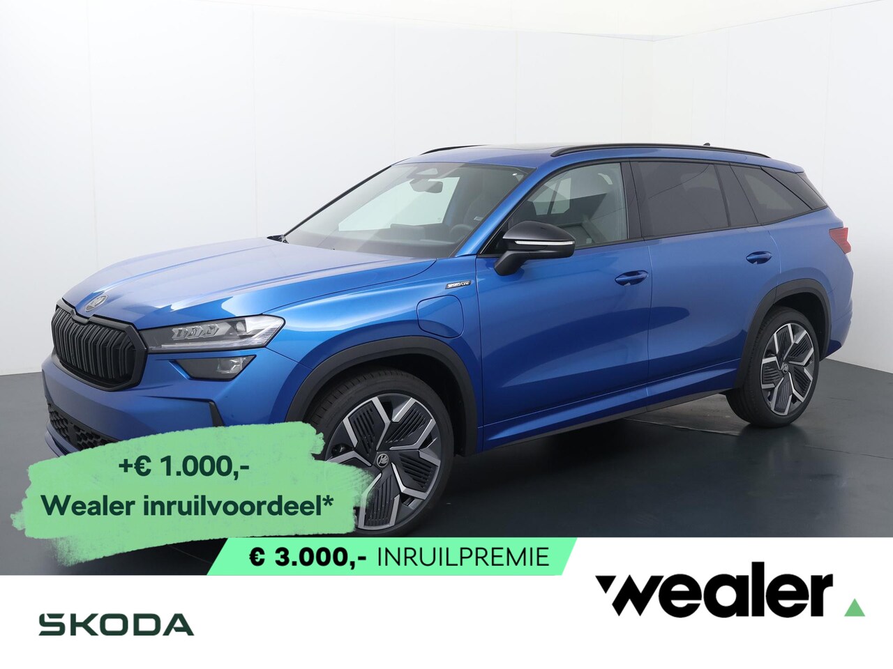 Skoda Kodiaq - Sportline Business 1.5 TSI PHEV 204 PK | Trekhaak | Panorama dak | 20" lichtmetalen velgen - AutoWereld.nl