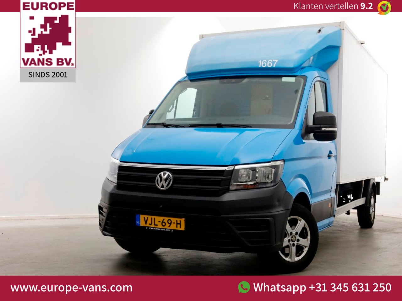 Volkswagen Crafter - 35 2.0 TDI E6 Bakwagen met achterdeuren 2-Persoons 03-2021 - AutoWereld.nl