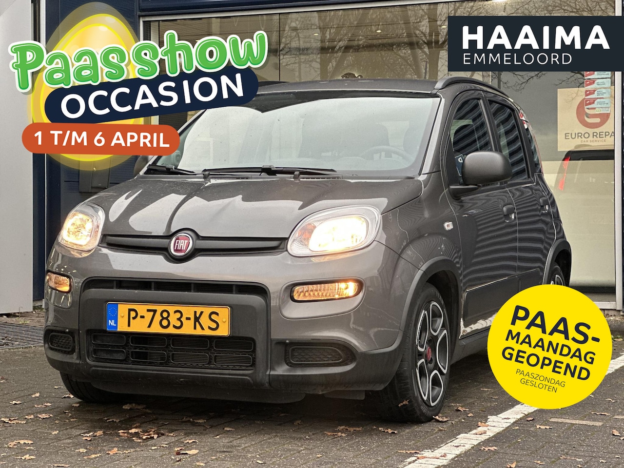 Fiat Panda - 1.0 Hybrid City Life | Navigatie via Carplay | 5 Zitplaatsen | Airco | Dakrails | Hoge ins - AutoWereld.nl
