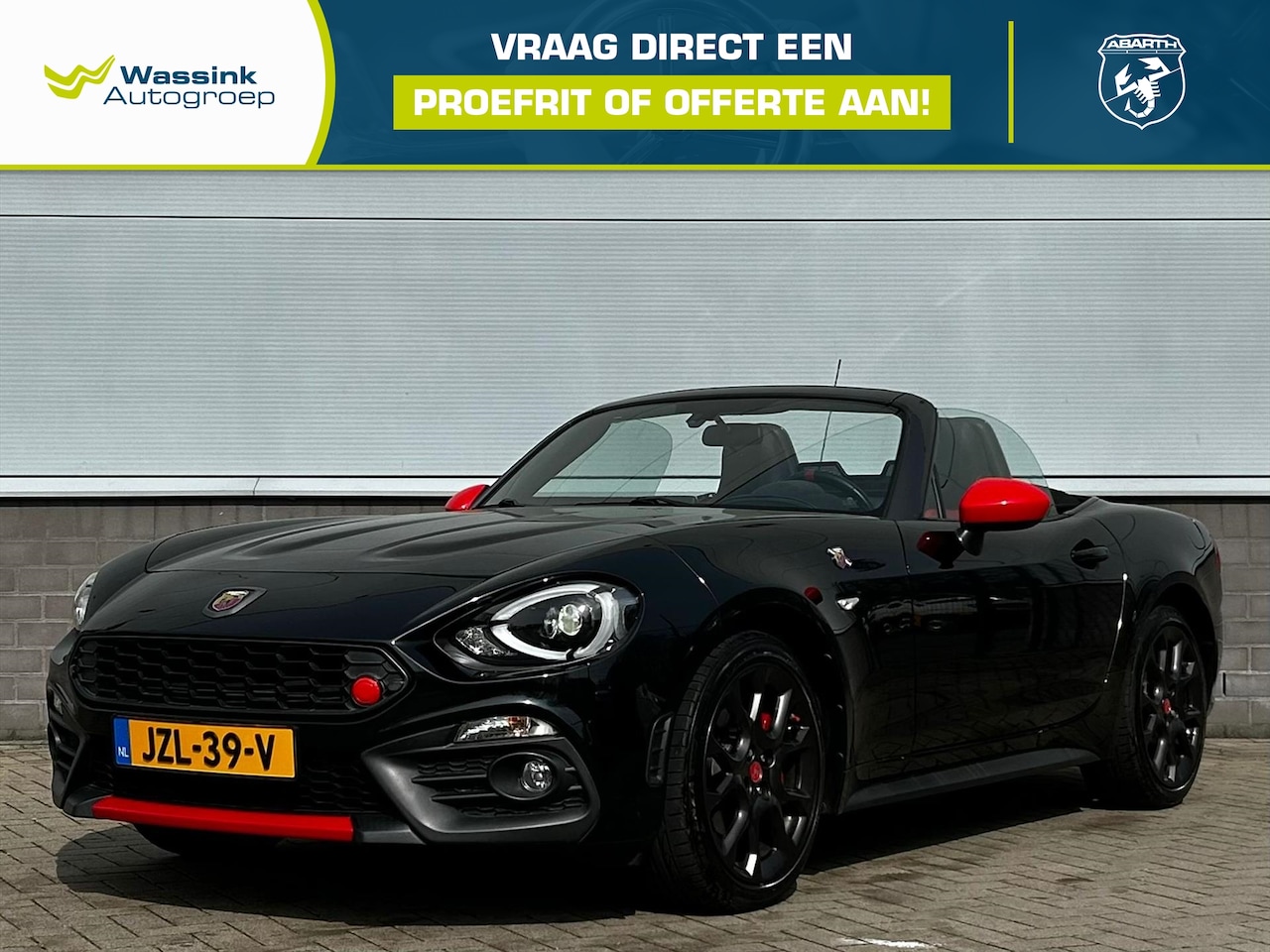 Fiat 124 Spider - Abarth MultiAir Turbo 170 pk | Stoelverwarming | Two Tone leder | Navigatie - AutoWereld.nl