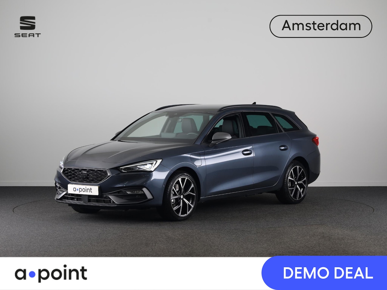 SEAT Leon Sportstourer - 1.5 TSI e-Hybrid Style Business Intense 204pk | Trekhaak | Safe & Drive | 18 inch velgen | - AutoWereld.nl