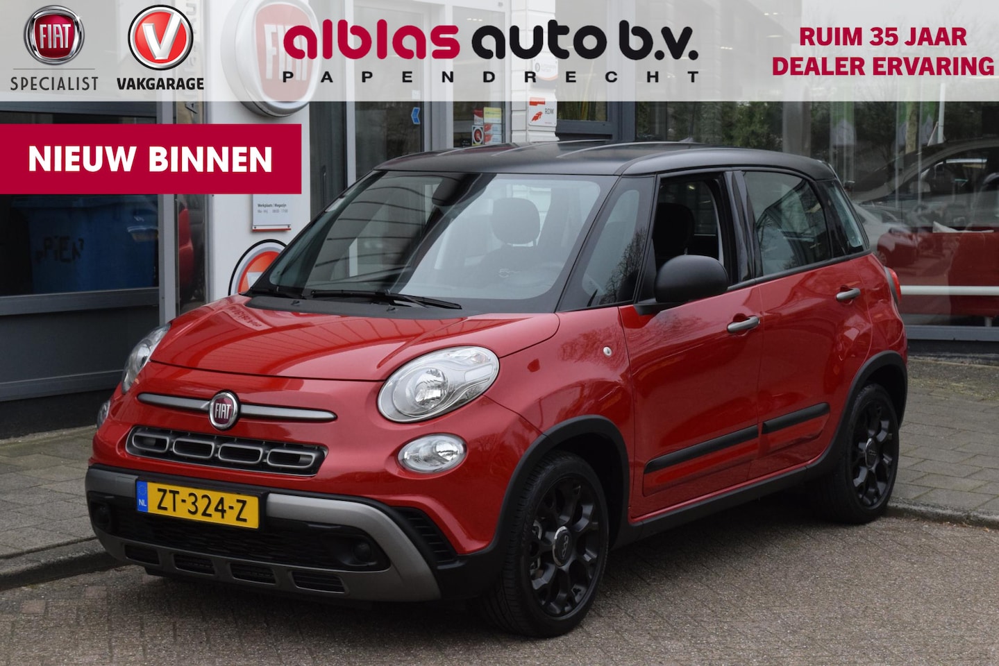Fiat 500 L - 0.9 TwinAir CityCross|Unieke km.stand! - AutoWereld.nl