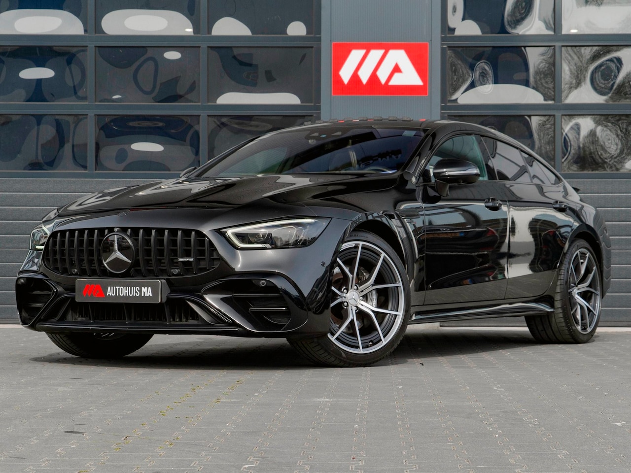 Mercedes-Benz AMG GT 4-Door Coupe - AMG 43 4MATIC+ Premium Plus Pano|360°Camera|Stoelverwarming-ventilatie|Burmester - AutoWereld.nl