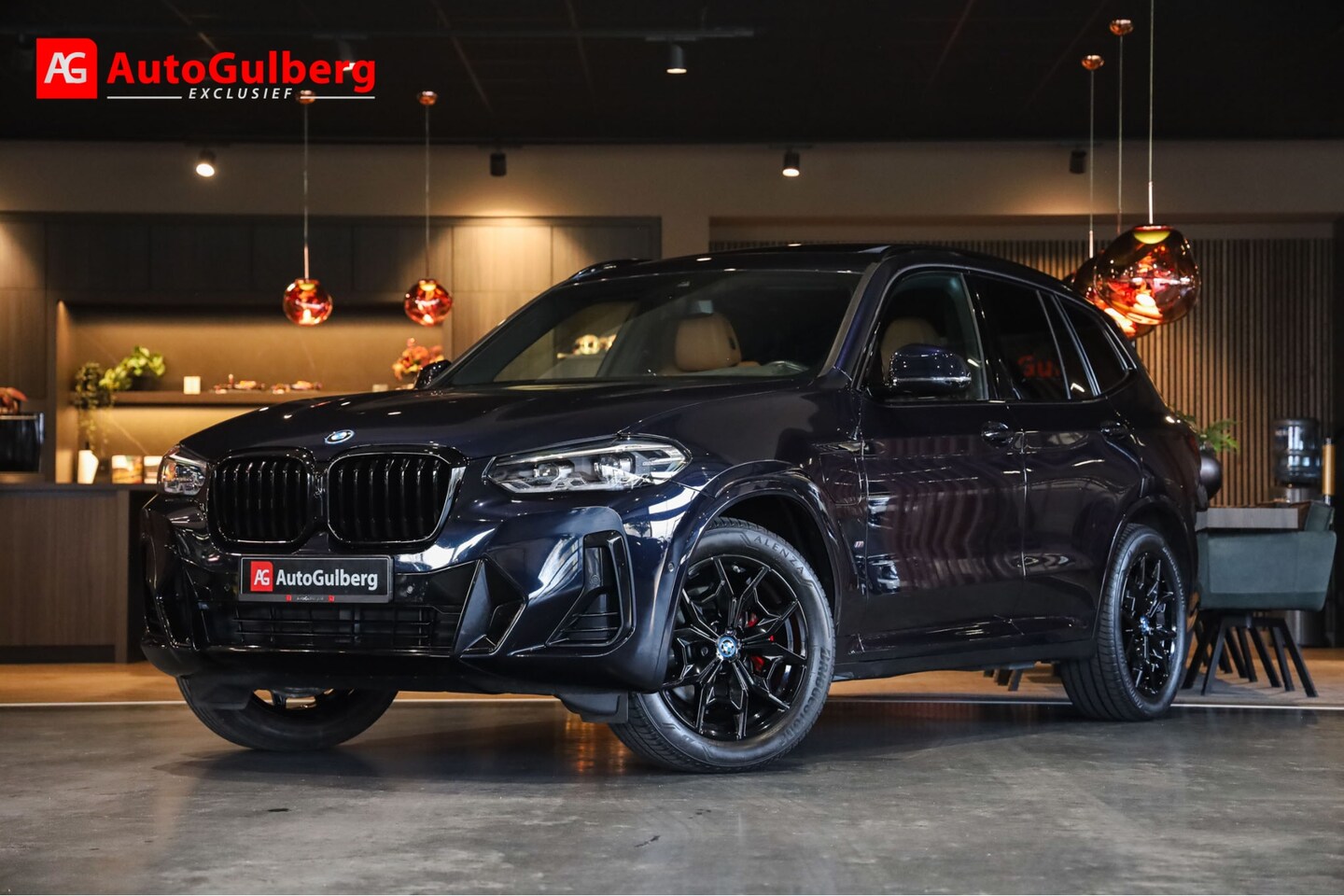 BMW X3 - xDrive30e M-Sport Sportstoelen Leder Cognac, Panoramadak, Black Optic, BMW Live dash+, Spi - AutoWereld.nl