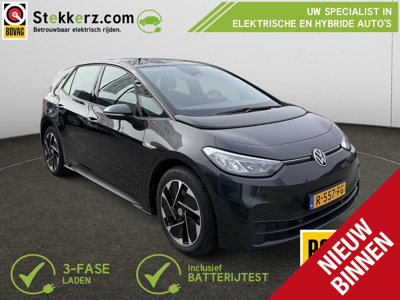 Volkswagen ID.3 - Pro 58 kWh | All-in prijs incl. 12 mnd BOVAG | Aviloo Accutest - AutoWereld.nl