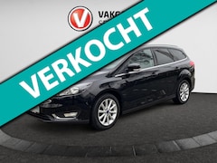 Ford Focus Wagon - 1.5 Titanium | Clima | Cruise | Navi | PDC Voor & Achter | Slecht 96.000 KM | Stoelverw. |